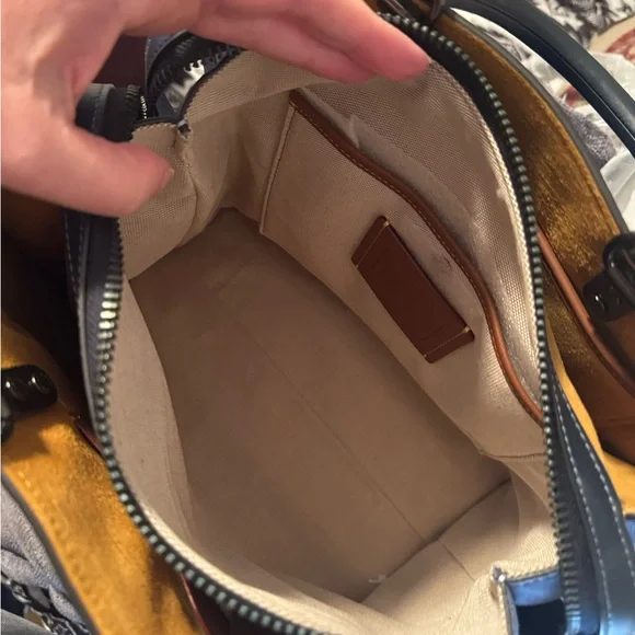 Coach Rogue in Colorblock Washed Chambray - Picture 5 of 14